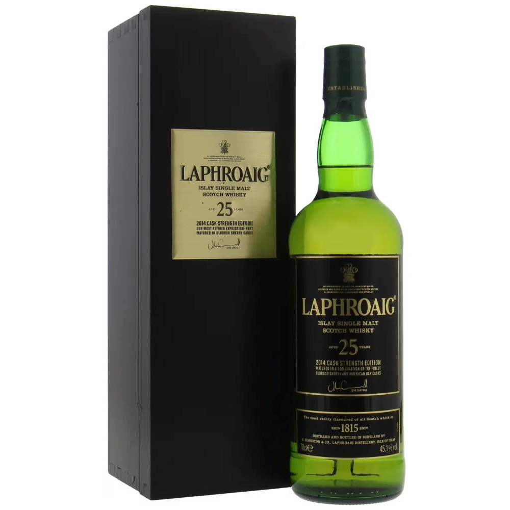 Laphroaig 25 Years 2014 Islay Single Malt Scotch Whisky 45,1% 0,7l