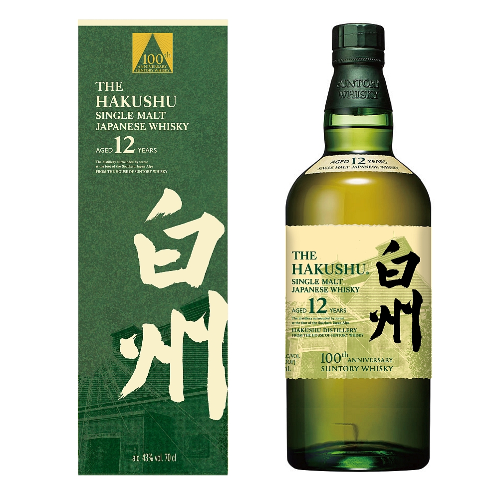 The Hakushu 12 Years 100th Anniversary Limited Edition 43% 0,7l