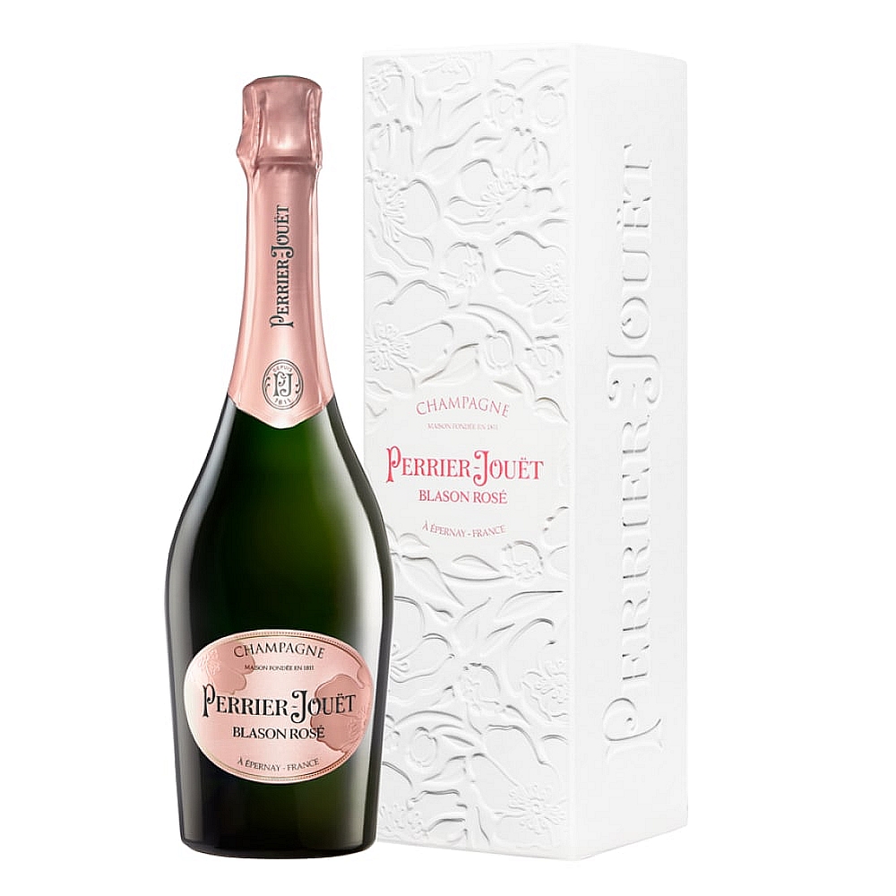 Perrier Jouet Champagne Blason Rose in Geschenkbox 12,5% 0,75l
