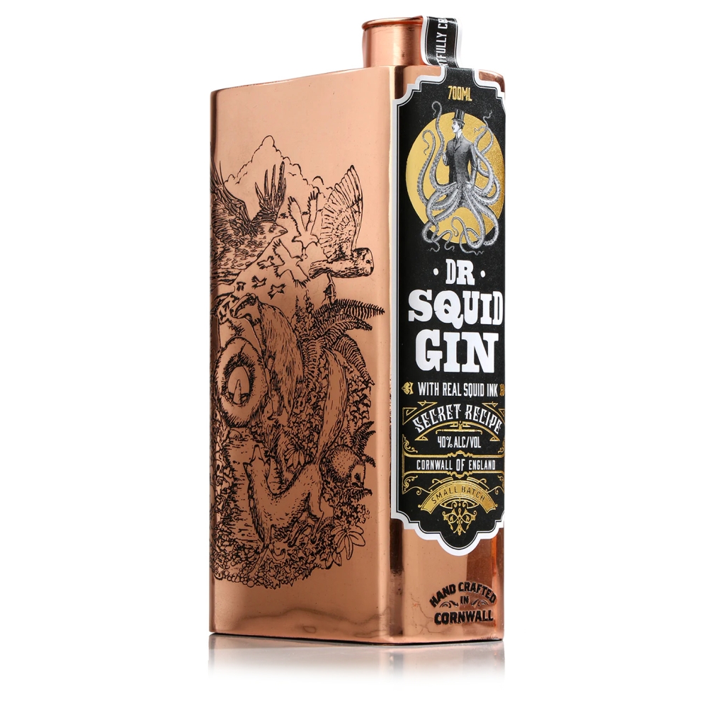 Dr. Squid Gin (mit Oktopus-Tinte) 40% 0,7l