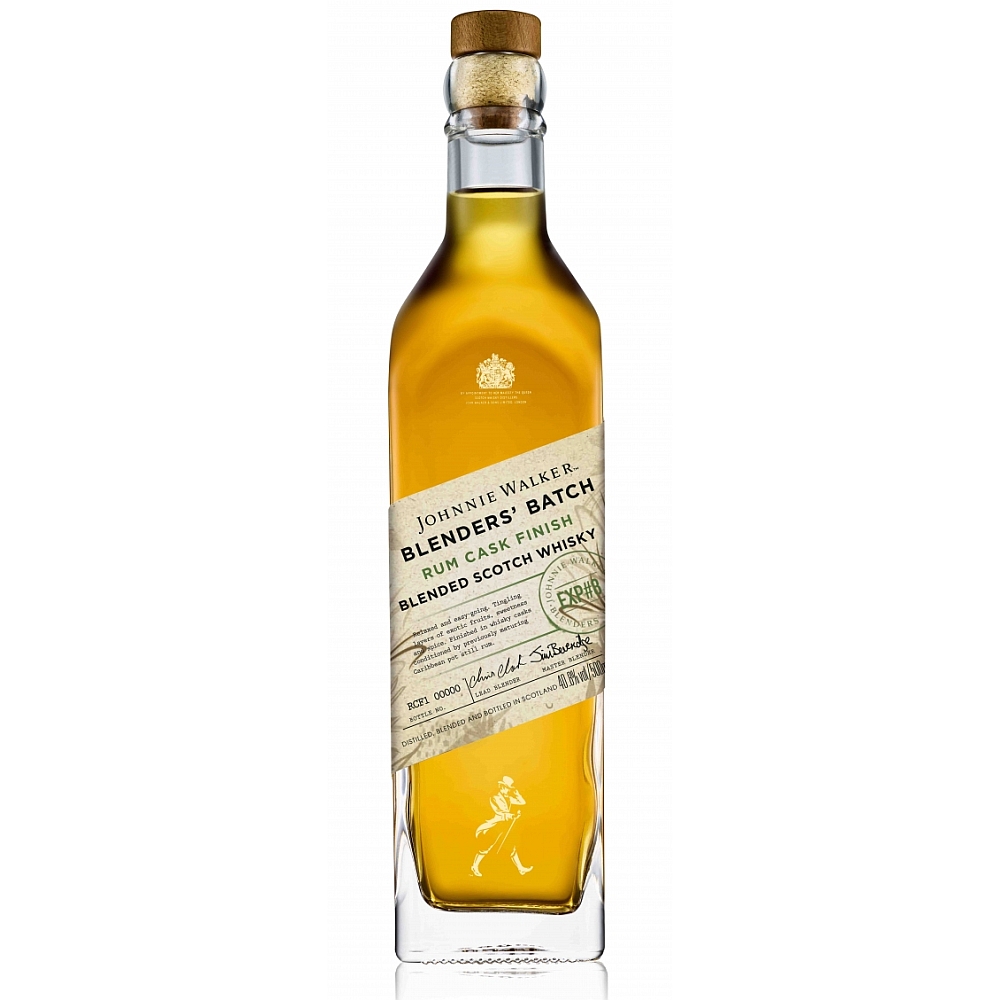 Johnnie Walker Blenders' Batch - Rum Cask Finish - Blended Scotch Whisky 40,8% 0,5l