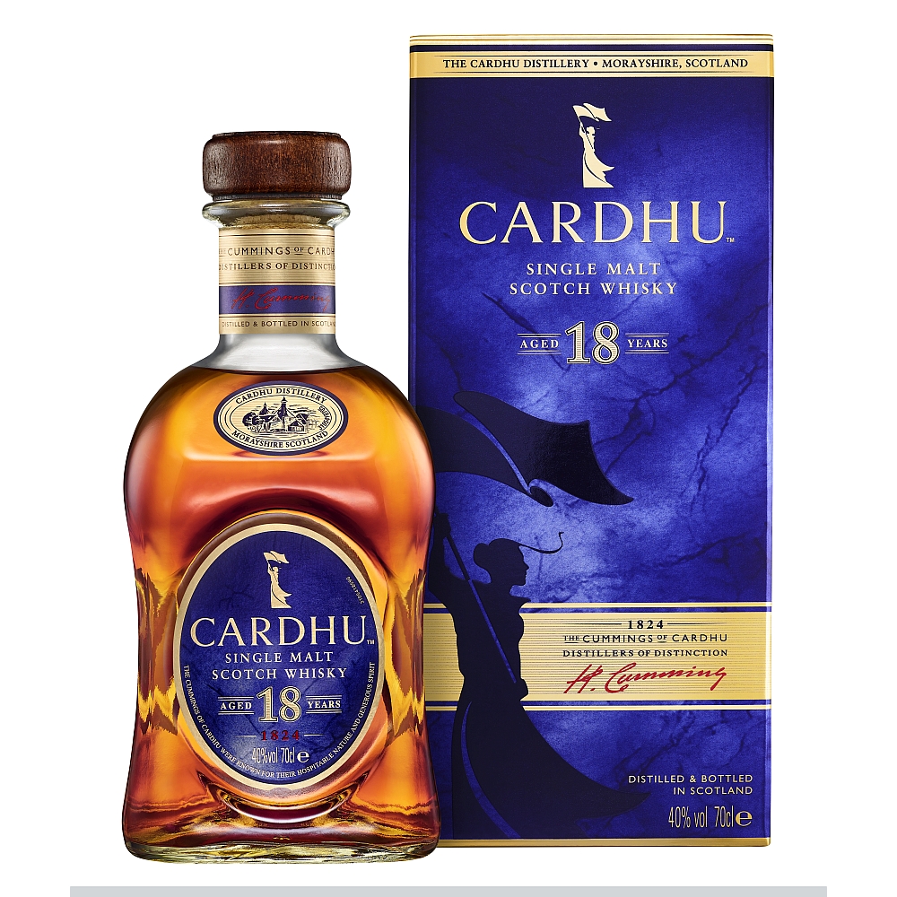 Cardhu 18 Years Single Malt Scotch Whisky 40% 0,7l