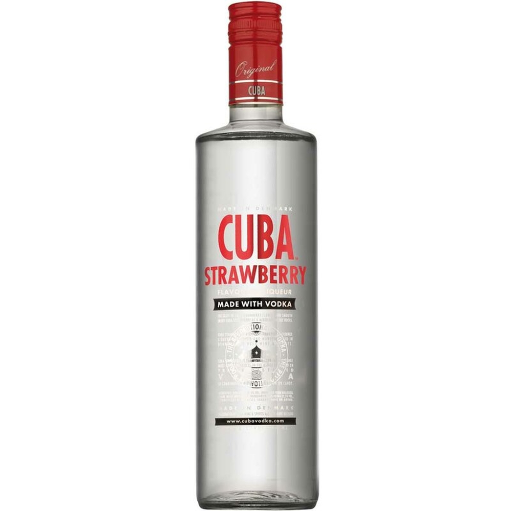 Cuba Strawberry Spirit Drink Vodka 30% 0,7l