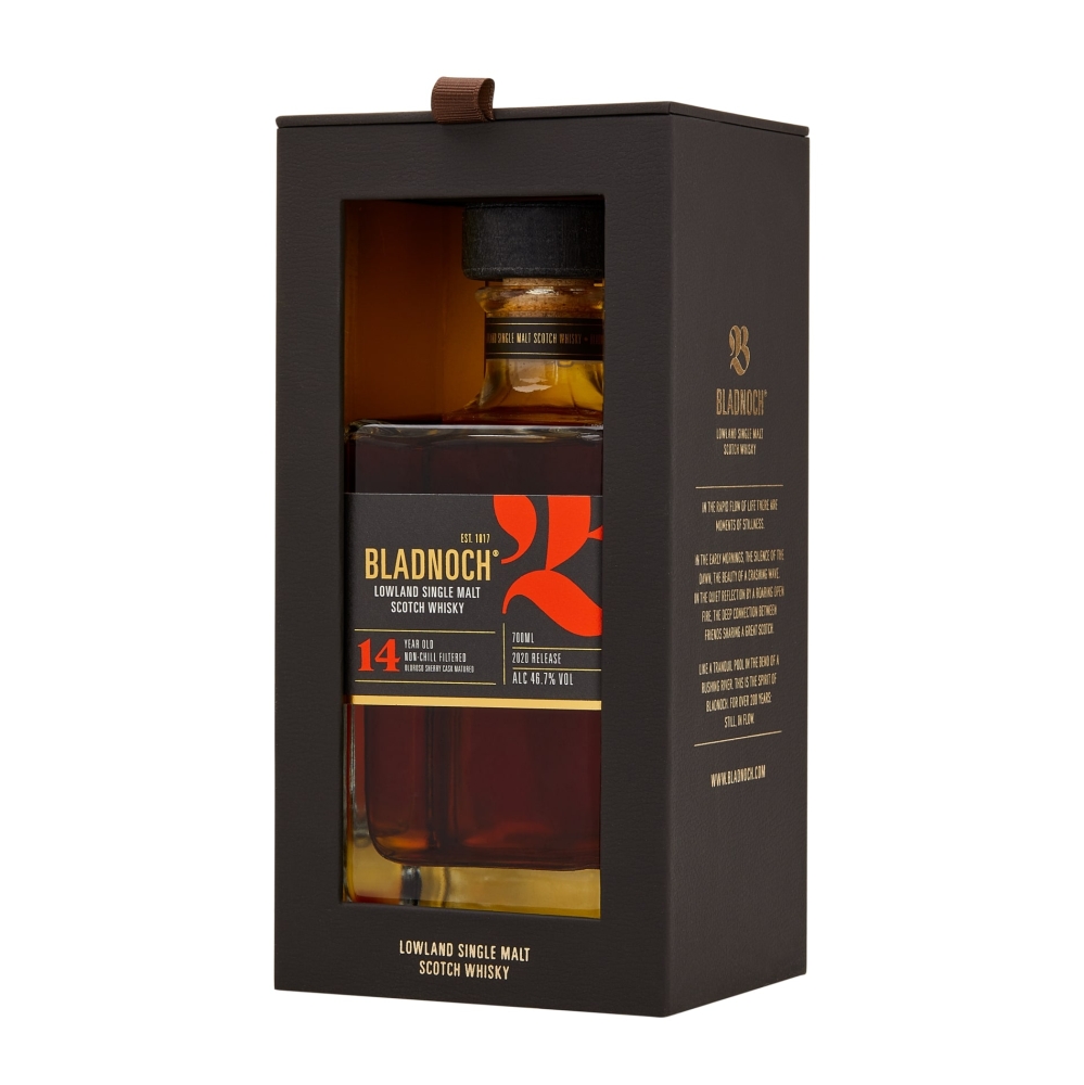 Bladnoch 14 Year Old Lowland Single Malt Scotch Whisky 46,7% 0,7l