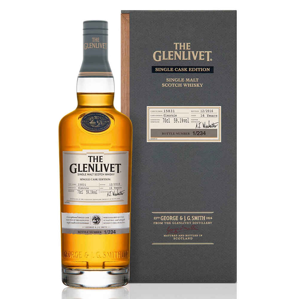The Glenlivet 16 Years Single Cask Edition Glencuie 59,1% 0,7l