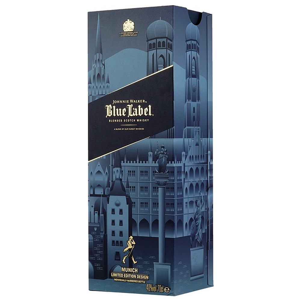 Johnnie Walker Blue Label - Munich Edition - Blended Scotch Whisky 40% 0,7l