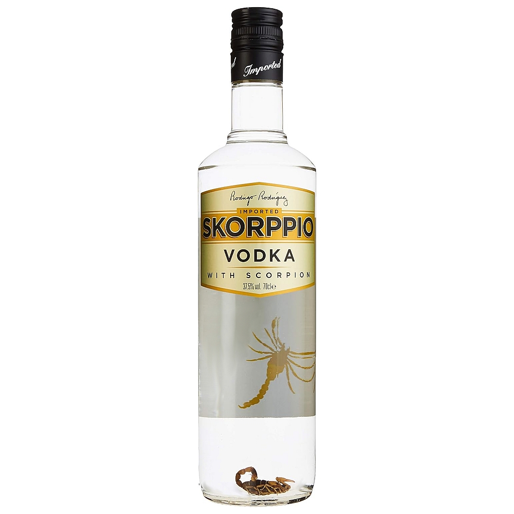 Skorppio Vodka - mit echtem Skorpion - 37,5% 0,7l