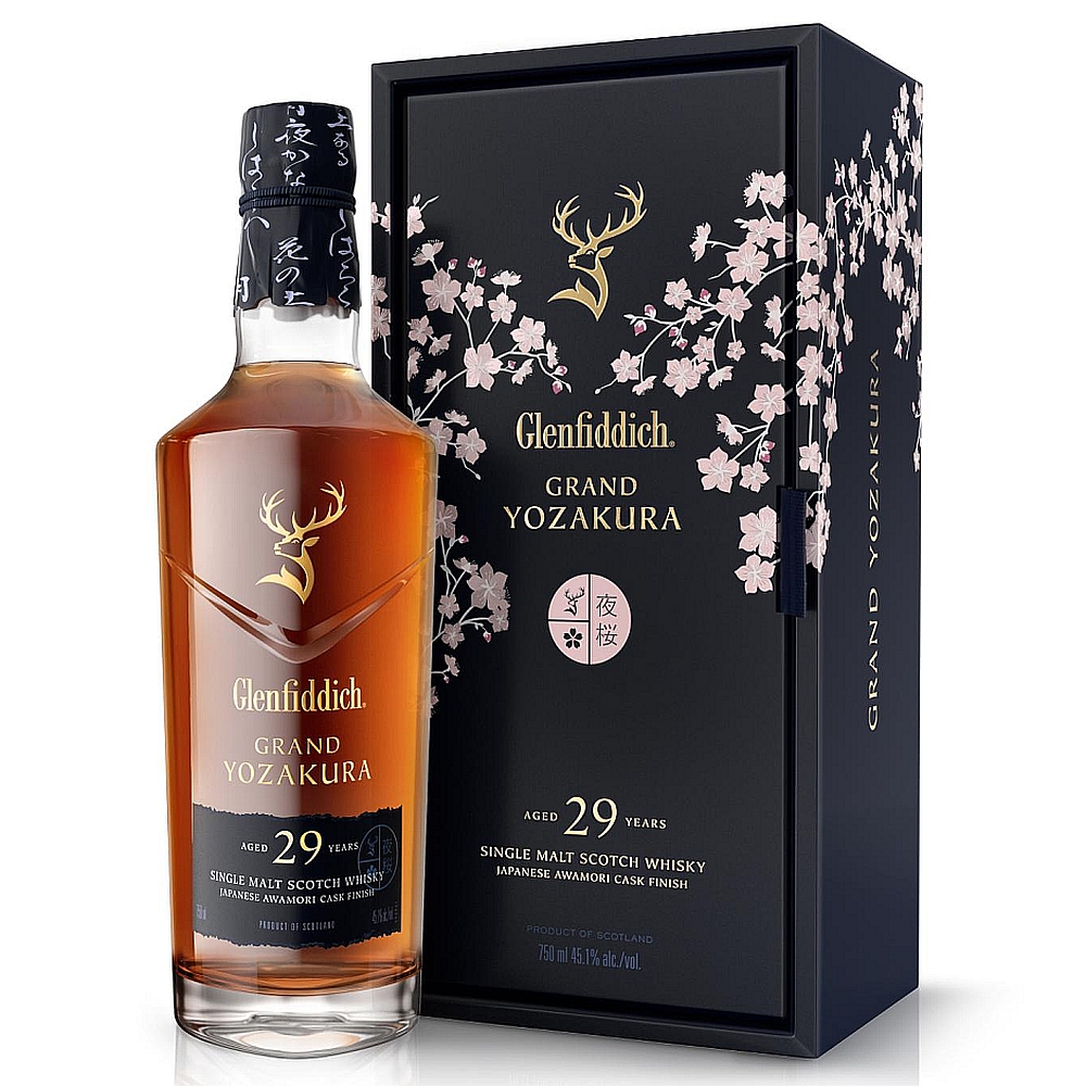 Glenfiddich Grand Yozakura Aged 29 Years Single Malt Scotch Whisky 45,1% 0,7l