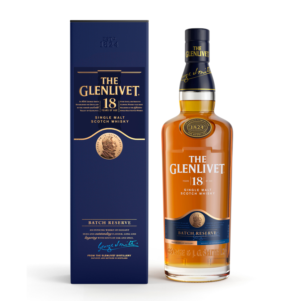 The Glenlivet 18 Years Batch Reserve Single Malt Whisky 40% 0,7l
