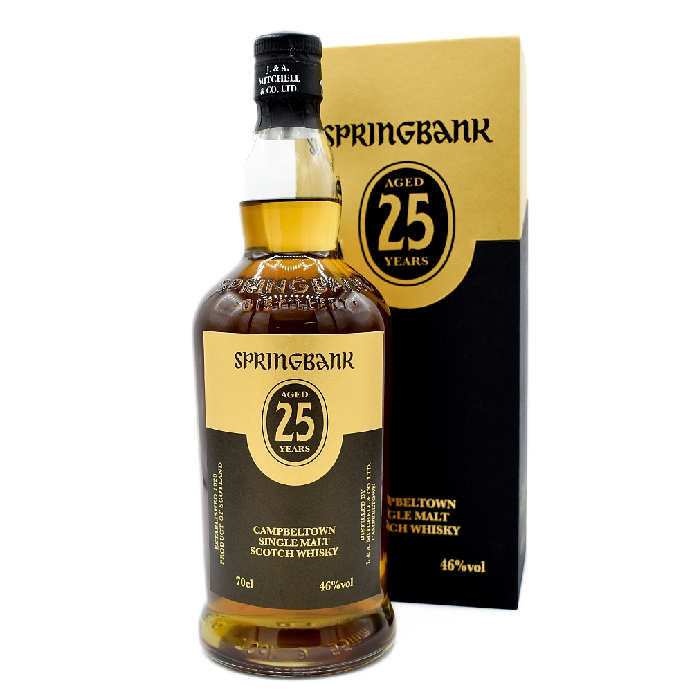 Springbank 25 Years Release 2023 Campbeltown Single Malt Scotch Whisky 46% 0,7l